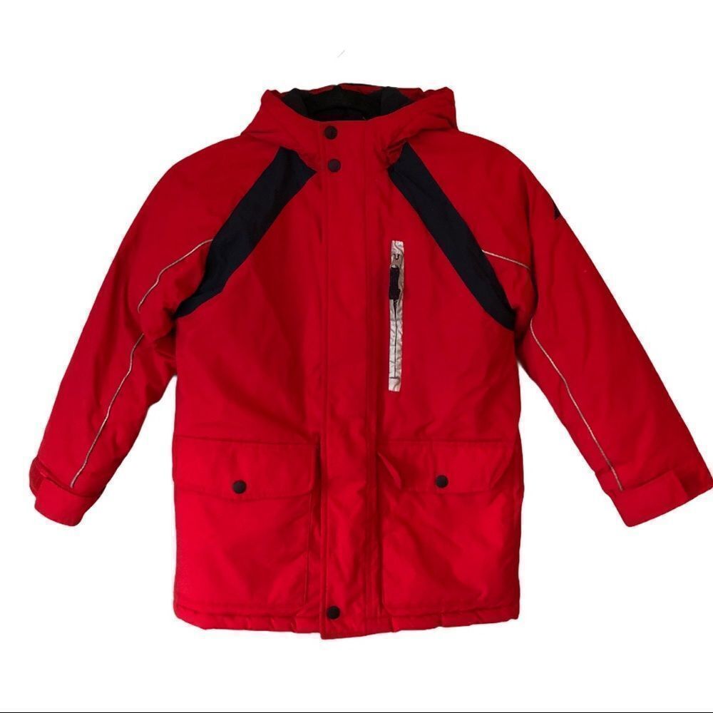 NAUTICA Boys Fleece Lined Insulated Hooded Coat